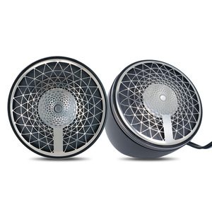 Ensemble d'enceintes miniatures pour voiture Sky Alto, 68 mm, 12 V, 4 ohms, argent, médium, canal central, son surround - Product Image 2