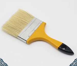 Queue noire de couleur jaune de haute qualité manche en bois <span class=keywords><strong>vernis</strong></span> <span class=keywords><strong>pinceau</strong></span> à poils naturels - Product Image 6