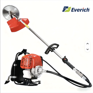 Cortasetos de gasolina de alta calidad con una sola cuchilla y pértiga larga para un corte eficiente de césped y maleza - Product Image 4