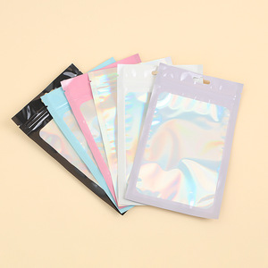 ถุงฟอยล์อลูมิเนียมไมลาร์แบบมีซิปล็อคปิดผนึกได้ ป้องกันกลิ่น ขนาด 3.5 กรัม สำหรับบรรจุอาหารขนาดเล็ก  แบบโฮโลแกรม ปรับแต่งได้ - Product Image 5