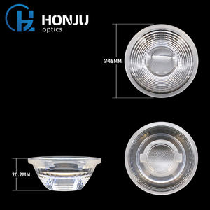 High Power Indoor LED Wall Washer Spot Iluminação Asférica COB Lentes PMMA Material PC Injeção Mold Focando Pista para Hotéis - Product Image 3