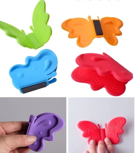 Mini guantes <span class=keywords><strong>de</strong></span> silicona engrosada para horno, manoplas antiescaldado para el hogar, cocina, microondas, hornear, pinza <span class=keywords><strong>de</strong></span> mano antideslizante - Product Image 6