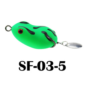 เหยื่อตกปลารูป<span class=keywords><strong>กบ</strong></span><span class=keywords><strong>ยาง</strong></span>แบบกลวงขนาดเล็ก 50 มม./13 กรัม 40 มม./8 กรัม เหยื่อปลอมรูปกบ เหยื่อตกปลาแบบนิ่ม เหยื่อตกปลาไบโอนิค - Product Image 5