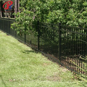 Vente flash - Installation facile - Panneaux de clôture en acier galvanisé avec revêtement en poudre personnalisé - Clôture de sécurité pour piscine avec portail - Product Image 4