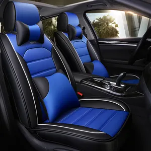 2022 Popular New Design Wholesale Price Universal 9D Leather Luxury Full Car Seat Covers Manufacturer
