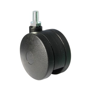 75 Nylon Double-<b>Wheel</b> 3-inch 4-inch Machinery Foot <b>Wheels</b>, Double-<b>Wheel</b> With Brake Base Plate Foot <b>Wheels</b>, Nylon Swivel <b>Wheels</b> - Product Image 2