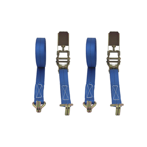 Paquete de 4 Correas de Amarre con Trinquete de Poliéster de 1 Pulgada, Caja de Color, Control de Carga, Resistencia a la Rotura de 1000 kg - Product Image 2