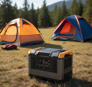 Centrale Électrique Portable Extérieure à Énergie Solaire avec Stockage Lithium, 2000W 2400W 3000W, Prix Abordable, Batterie de Secours - Product Image 2