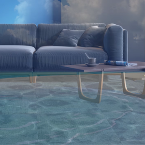 Piastrelle per <span class=keywords><strong>Tappeti</strong></span> Kaili Serie Mare in Nylon 66, Elegante <span class=keywords><strong>Texture</strong></span> Ondulata Immersiva 50*50, Lavabili, Adatte ai Animali Domestici, per Casa, Camera da Letto e Uso Commerciale - Product Image 1