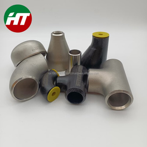 ASME SA403/ASTM A403 Acero inoxidable de alta presión 316L T y tratamiento superficial pulido codo de 90 ° - Product Image 1