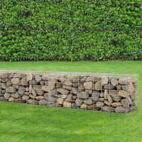 Cage en pierre de panier de grillage de Gabion d'approvisionnement direct d'usine comme mur de soutènement