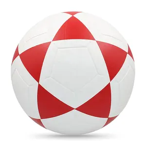 Bola de futebol tamanho 5, logotipo personalizado, prática ao ar livre