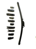 Outils automobiles vente en gros, dernier remplacement doux sans cadre, adaptateur multi-phases, recharge en caoutchouc, essuie-glaces, lave-glace