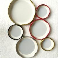 Tapa de hojalata metálica para frascos de vidrio con rosca para alimentos