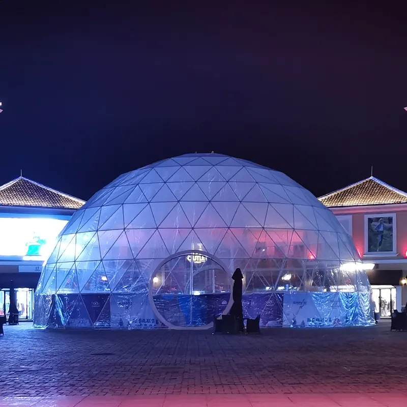 Роскошная прозрачная купольная палатка Yatuzhuofan для мероприятий на открытом воздухе