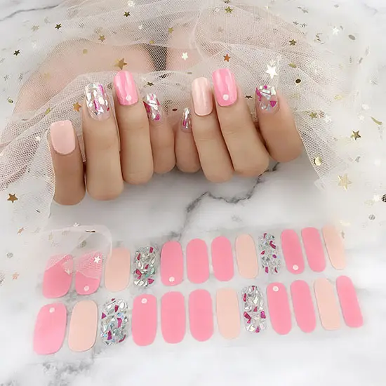 New Wholesale Beauty Sticker Nail Art Stickers Self-adhesive Nail Stickers for Salon