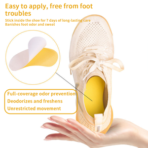 Autocollants désodorisants pour chaussures, anti-odeurs de pieds, pour chaussures de sport et de basketball, semelles parfumées, coussinets auto-adhésifs pour la plante des pieds - Product Image 4