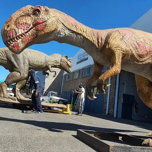 Aangepaste Themapark Model 3d Hoge Kwaliteit Simulatie Animatronic Dinosaurus Te Koop