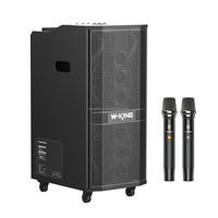 Altavoz Line Array W-King K20 Plus de 400W, Tarjeta de Sonido Potente, Altavoz Inalámbrico para Guitarra, DJ, Fiestas, Escenarios, Exteriores, Cine en Casa, Karaoke
