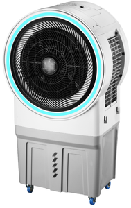 Rideau d'eau haute densité 60l 150W, entrée d'air sur 3 côtés avec commande à bouton, pour la maison et l'extérieur - Product Image 2