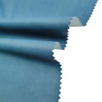 Tissu imperméable en nylon mat 300D, sergé taslon / taslan avec revêtement laiteux humide pour manteau