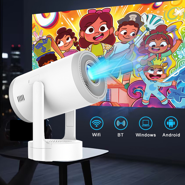 HD 1080p Proyector Home Theater Projecteur Advertising Wireless BT WIFI YouTube TV Video Movie Portable Android Projector