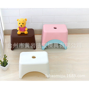 <b>Plastic</b> <b>Stool</b> Mold For Bathroom Furniture Multi Cavity Durable Modern Design - Product Image 2