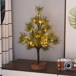 LED Pine <b>Tree</b> <b>Light</b> With Warm Glow Indoor Christmas Decoration For Holiday Home Decor - Product Image 3