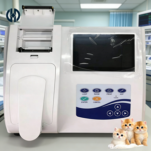 Máy phân tích sinh hóa bán tự động hiệu quả dành cho thú y với chức năng in nhiệt cho phòng thí nghiệm lâm sàng thú y - Product Image 2