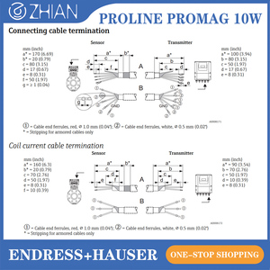 Nouveau Promag 10W d'origine E+H. Prix d'usine et en stock. Débitmètre Endress+Hauser authentique, haute précision. Eau potable approuvée - Product Image 2
