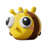 Nouvelle poupée créative à presser, à changement de visage, amusante, mignonne, jouet de décompression musical pour enfants de 7 à 14 ans, en sachet