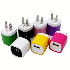Mobile Phone 5V 1A 5W Single Port Cube Travel <b>USB</b> Charger Adapter US <b>Plug</b> <b>USB</b> <b>Wall</b> Charger Block for Phones - Product Image 6