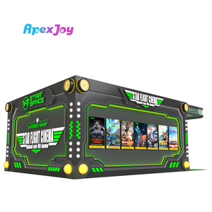 फ्लाइंग सिनेमा 9d/12 डी हटाने योग्य केबिन आउटडोर थीम पार्क गति सीट बनाम सामग्री गतिशील 3 डी अनुभव पीसी/धातु/लकड़ी - Product Image 2