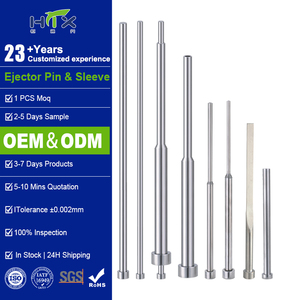 Độ chính xác DIN <span class=keywords><strong>ISO</strong></span> 8405 <span class=keywords><strong>ejector</strong></span> tay áo đơn lõi pin Dụng cụ khuôn lõi & hướng dẫn Pin cho tiêm khuôn OEM Punch công cụ nhà máy sản xuất - Product Image 1