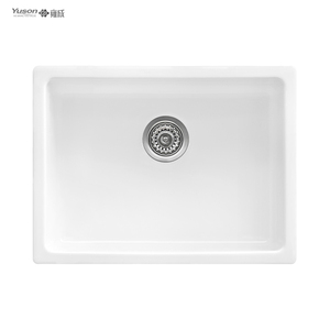YUSON YS27106W-2419 FFC tablier avant évier de <span class=keywords><strong>cuisine</strong></span> réversible FFC évier <span class=keywords><strong>en</strong></span> céramique tablier majordome évier de <span class=keywords><strong>cuisine</strong></span> - Product Image 2