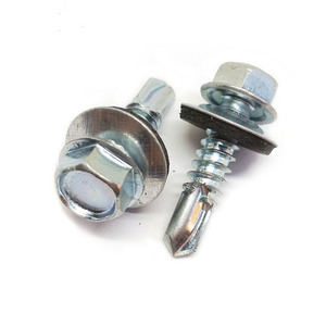 <span class=keywords><strong>Patta</strong></span> คุณภาพ1/4 Hex หัวเจาะตนเองสกรูหลังคา Epdm เครื่องซักผ้า - Product Image 5