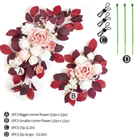 YB68 meilleur vendeur fleurs d'arche de mariage artificielles pour la décoration de toile de fond de cérémonie et de réception idéale pour l'obtention du diplôme