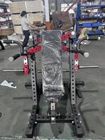 Machine à développer les épaules avec poids, équipement de musculation pour la musculation