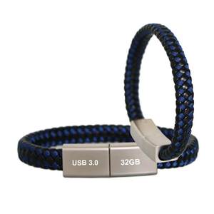 Venta al por mayor muñeca <span class=keywords><strong>USB</strong></span> USB3.0 2,0 logotipo personalizado pulsera de memoria personalizado pulsera longitud <span class=keywords><strong>USB</strong></span> Flash Drive - Product Image 2