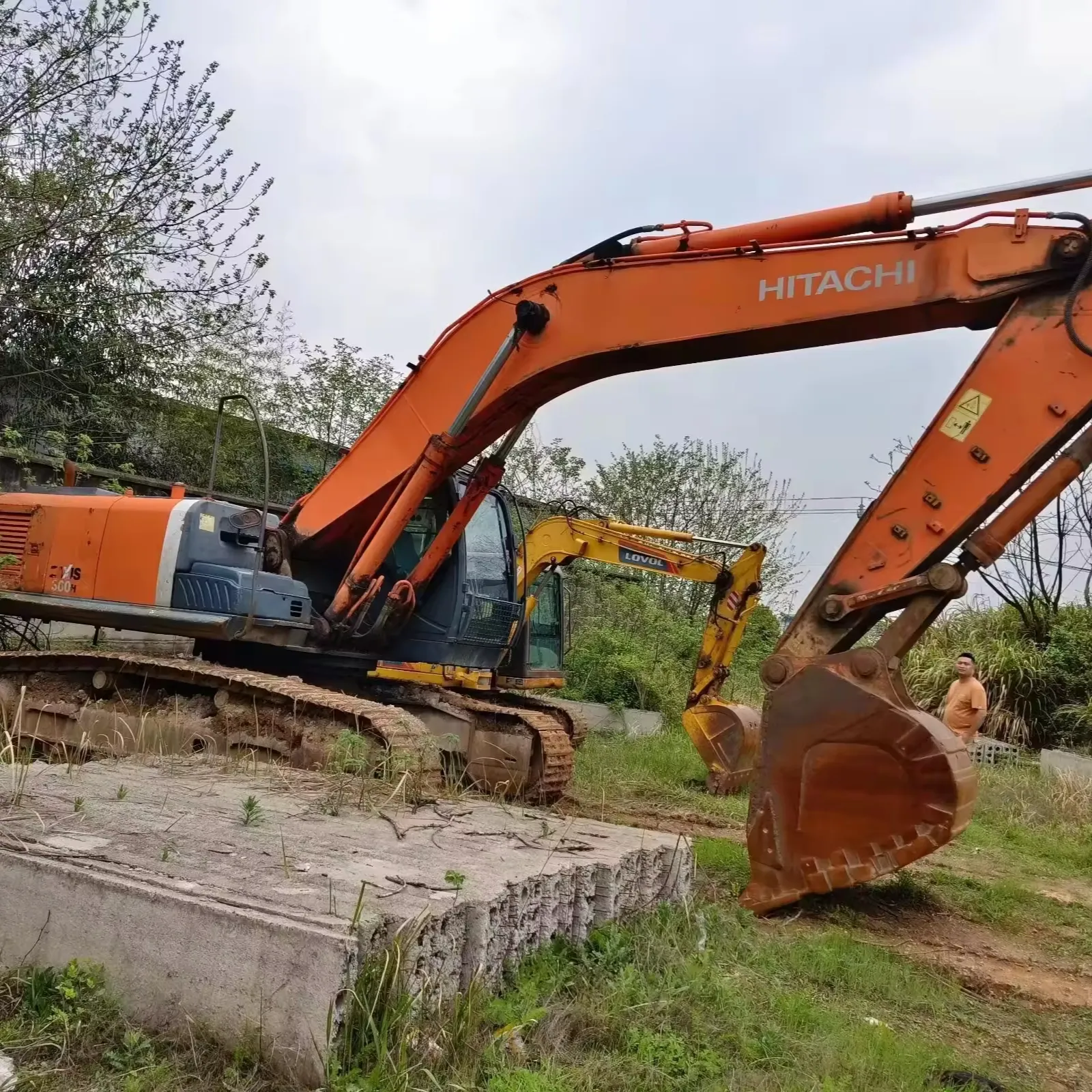 Gebrauchtes HITACHI ZX360LC-3 Bagger günstiges Second-Hand-Baggger Gebrauchtes Bagger zu verkaufen