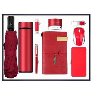 Unique Gifts for Men Umbrella <b>Notebook</b> and Vacuum Gifts <b>Set</b> for New Year Anniversary Corporate Business Christmas Giveaway - Product Image 2