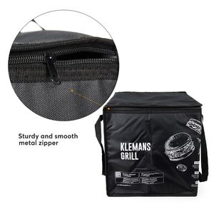 Термоизолированная сумка-холодильник с мультипликационным принтом, водонепроницаемая многоразовая сумка для пикника, пляжного обеда, рекламная сумка - Product Image 5