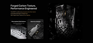 <span class=keywords><strong>Mouse</strong></span> da Gaming Wireless ATK Blazing Sky <span class=keywords><strong>Ghost</strong></span> Ultimate, Ultraleggero 48g in Fibra di Carbonio con Design Traforato - Product Image 6