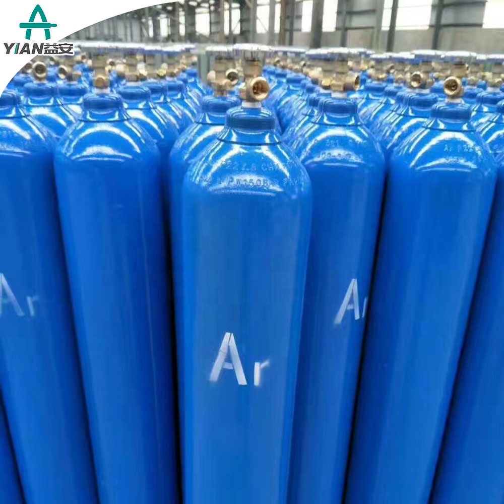 Заводская поставка, 40L высокочистый аргоновый газ, аргон, промышленный газ, цена
