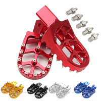 Repose-pieds en aluminium CNC anodisé Surron Light Bee X S, pédales en aluminium anodisé, repose-pieds pour moto électrique tout-terrain, kit de mise à niveau hors route