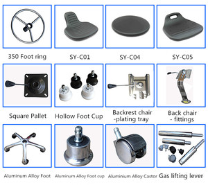 उच्च गुणवत्ता काले समायोज्य पु फोम विरोधी स्थैतिक ESD कुर्सी - Product Image 5