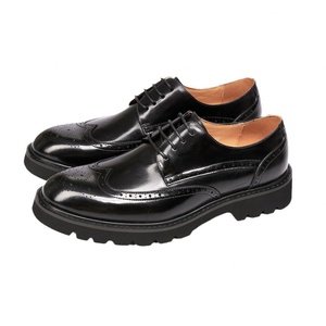 Zapatos Formales de Negocios para Hombre, de Cuero Genuino, Pintados a Mano, Diseño Multicolor de Moda, Estilo Patchwork, con Aumento de Altura - Product Image 2