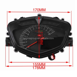 Outlook di moda con Display LC135 tachimetro per moto LCD universale - Product Image 2