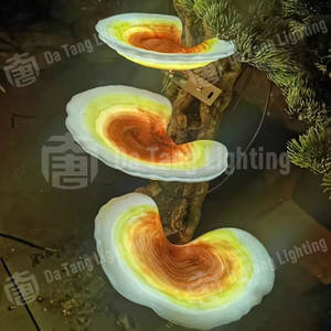 Lampes décoratives LED extérieures à motif Ganoderma magique pour parcs, paysages et festivals - Product Image 5