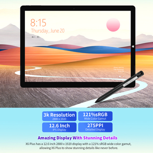 <span class=keywords><strong>Tablette</strong></span> <span class=keywords><strong>Ordinateur</strong></span> <span class=keywords><strong>Portable</strong></span> Teclast X6 <span class=keywords><strong>Plus</strong></span> 2 en 1 Win10 12,6 Pouces 2880x1920 FHD IPS Écran Tactile Intel Gemini 8 Go de RAM 256 Go de SSD - Product Image 4